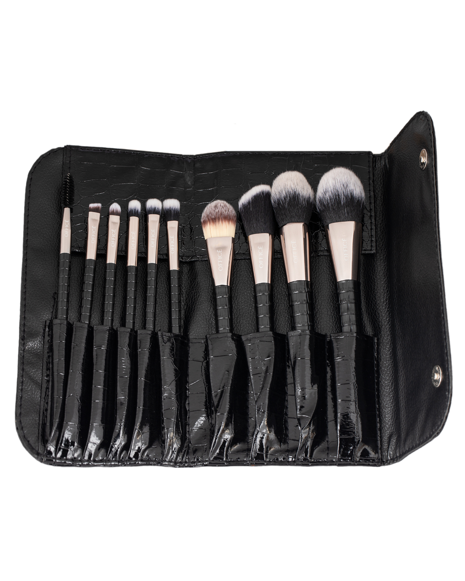 OFFICE 10 Pieces Black Brush Set